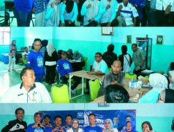 Aksi Nyata! DPC Demokrat Tanggamus Gelar Pemeriksaan Kesehatan Gratis dan Donor Darah