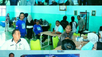 Aksi Nyata! DPC Demokrat Tanggamus Gelar Pemeriksaan Kesehatan Gratis dan Donor Darah
