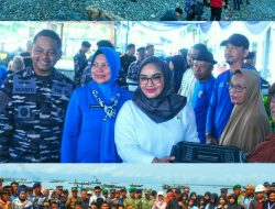 Dukung Baksos Lanal Lampung dan Pemkab Tanggamus Yayasan Nusantara Alam Abadi Kerahkan 6 SPPG di Pasar Madang